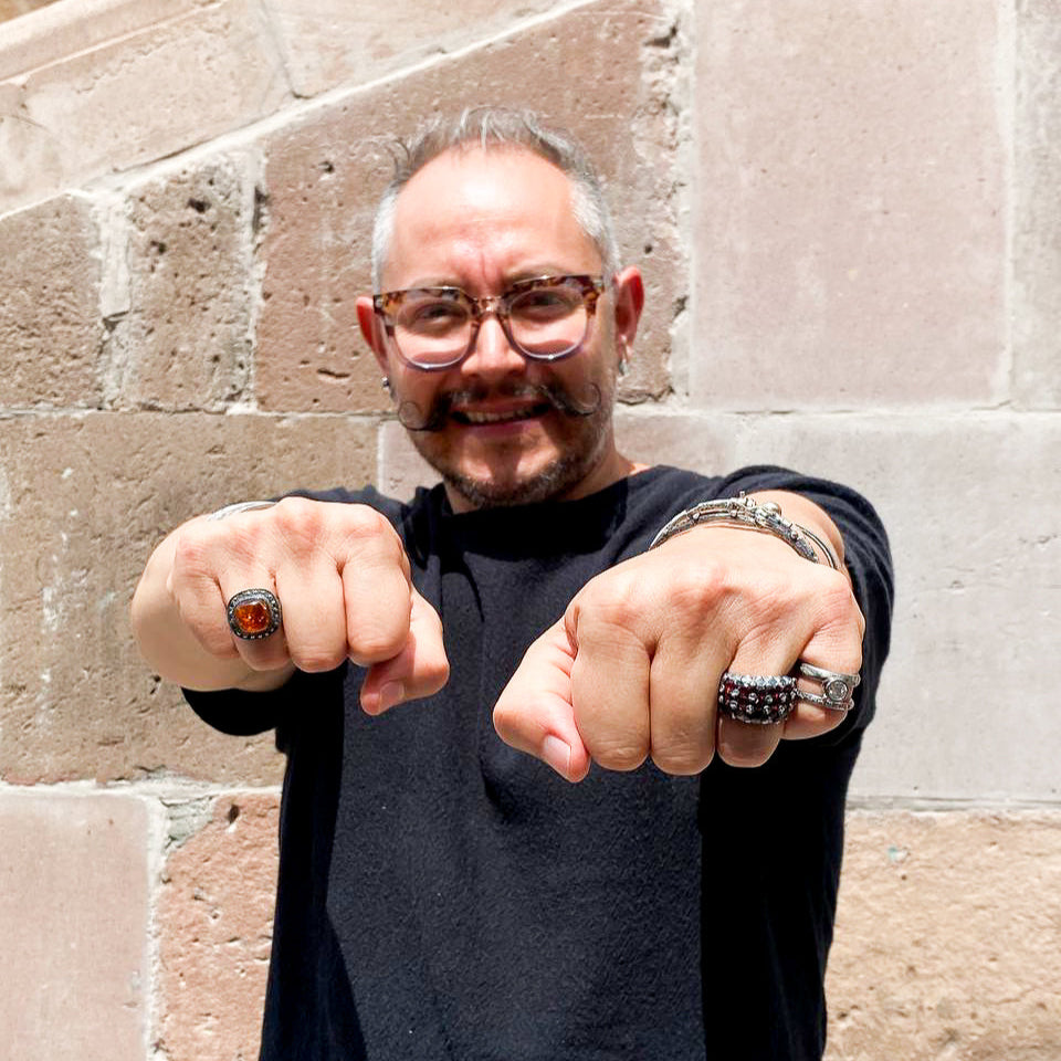 Mirrors of the Soul Ring II – Swarovski Crystals