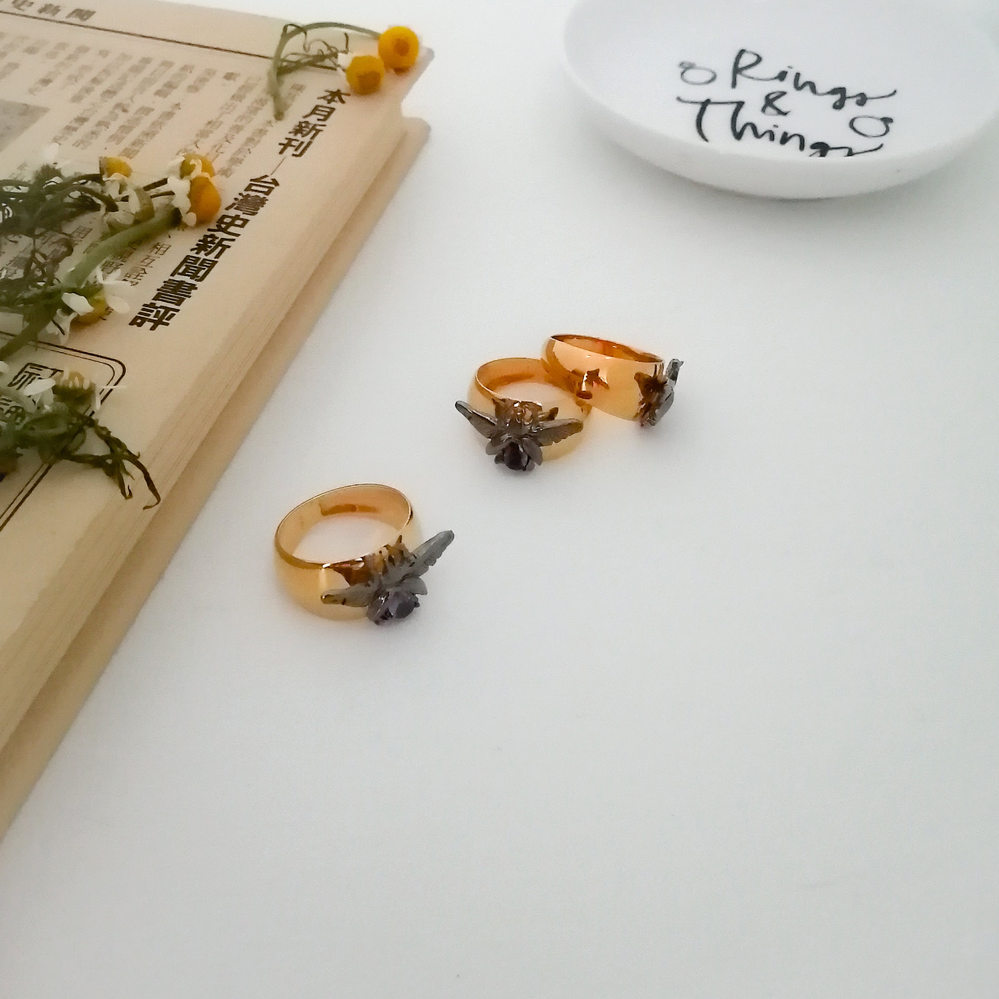 One-of-a-Kind Size 7 Beetle Ring