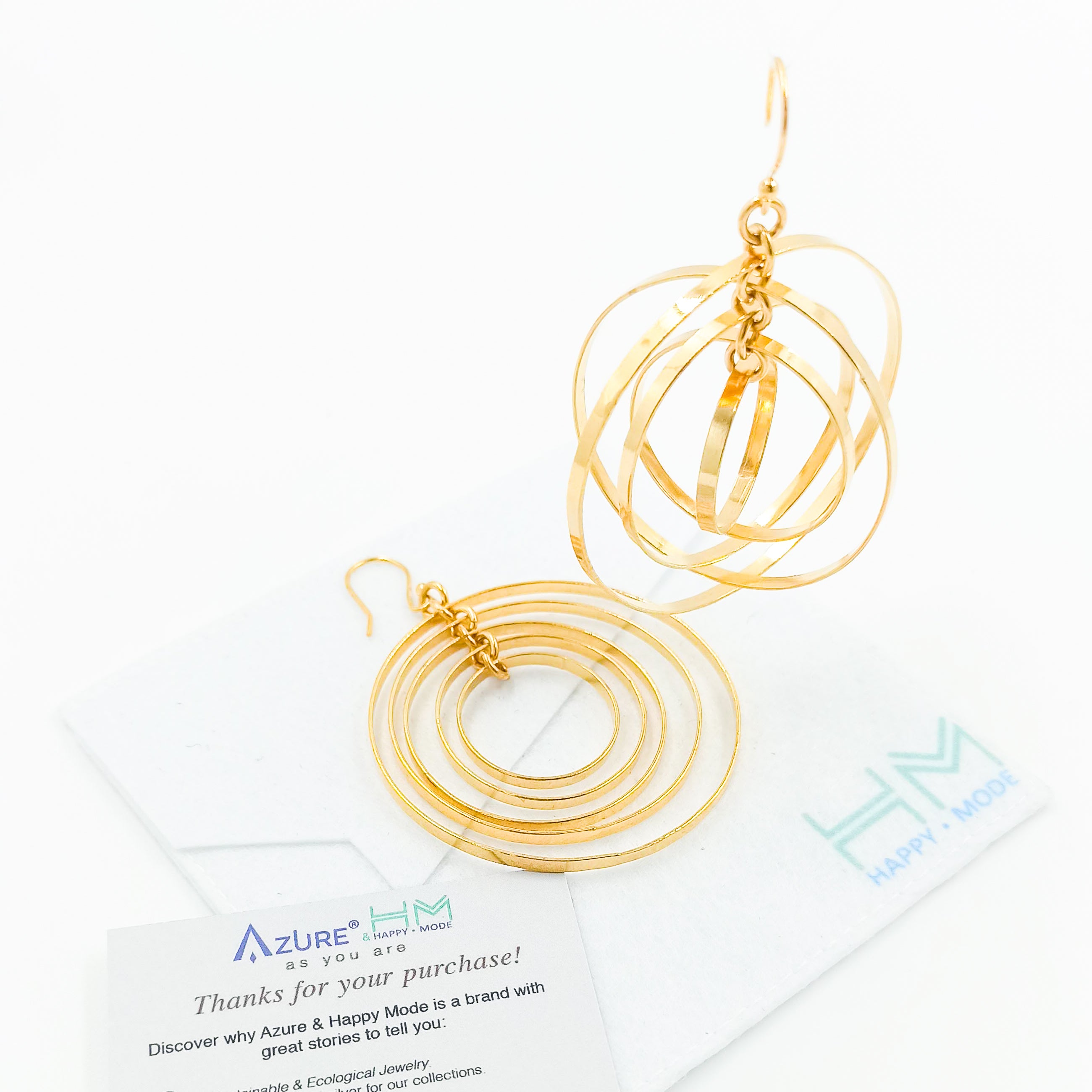 Milky Way Swirls Earrings