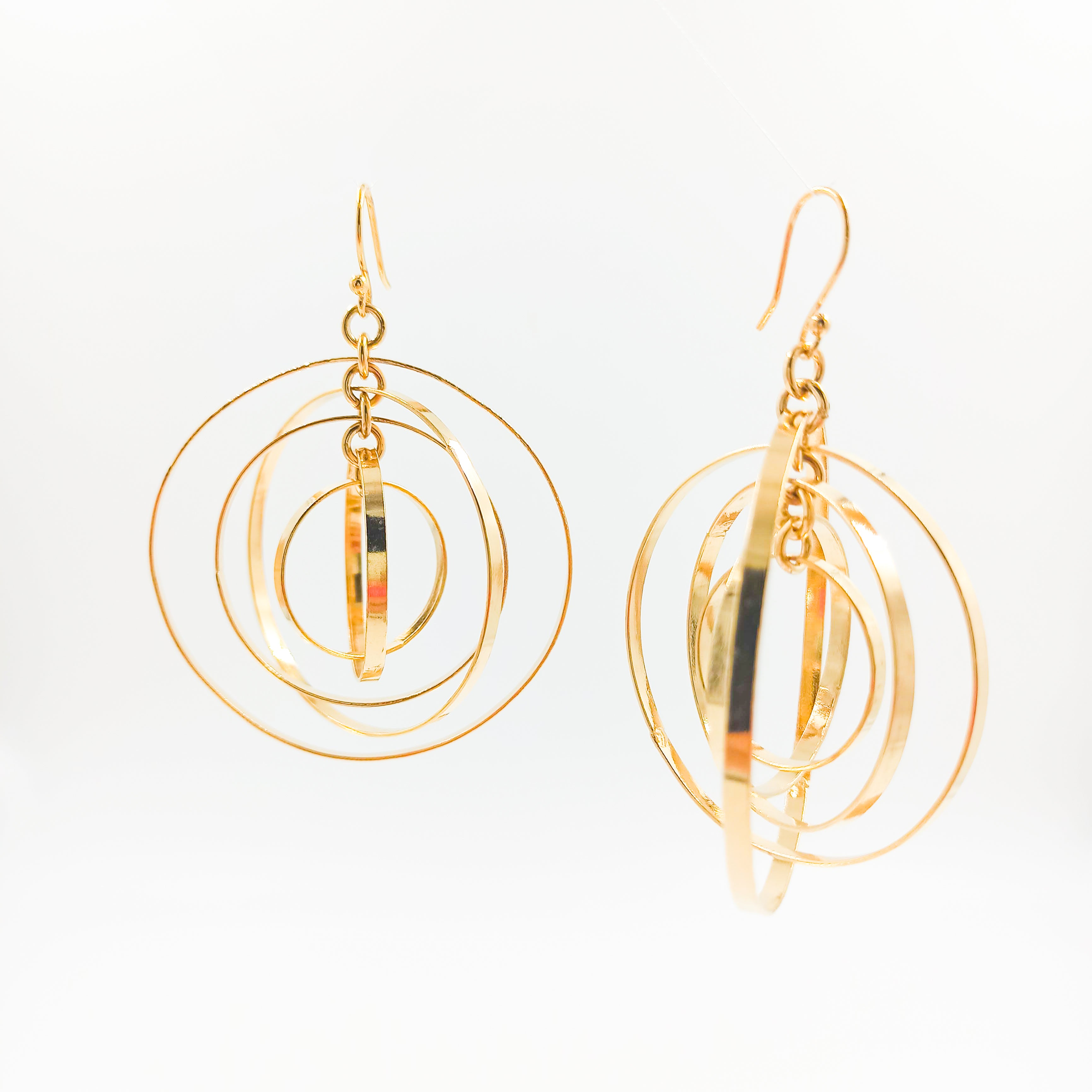 Milky Way Swirls Earrings